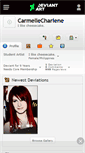 Mobile Screenshot of carmellecharlene.deviantart.com