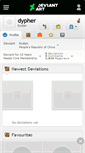 Mobile Screenshot of dypher.deviantart.com