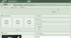 Desktop Screenshot of hkdalli.deviantart.com