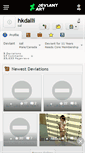 Mobile Screenshot of hkdalli.deviantart.com