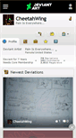 Mobile Screenshot of cheetahwing.deviantart.com