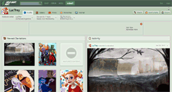 Desktop Screenshot of luctrey.deviantart.com