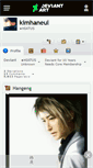 Mobile Screenshot of kimhaneul.deviantart.com