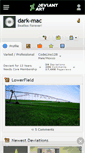 Mobile Screenshot of dark-mac.deviantart.com