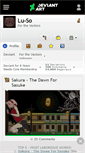 Mobile Screenshot of lu-so.deviantart.com