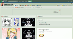 Desktop Screenshot of maria-holic-club.deviantart.com