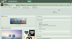 Desktop Screenshot of jean31.deviantart.com
