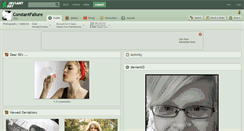 Desktop Screenshot of constantfailure.deviantart.com