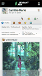 Mobile Screenshot of camille-marie.deviantart.com