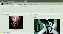 Desktop Screenshot of knivesofromance.deviantart.com