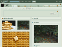 Tablet Screenshot of boggiewu.deviantart.com