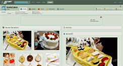 Desktop Screenshot of krallecakes.deviantart.com