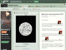 Tablet Screenshot of lineart-love.deviantart.com