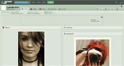 Desktop Screenshot of cyanide-love.deviantart.com