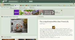 Desktop Screenshot of abendstille.deviantart.com