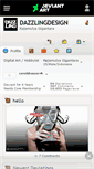 Mobile Screenshot of dazzlingdesign.deviantart.com