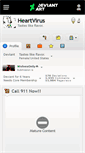 Mobile Screenshot of heartvirus.deviantart.com