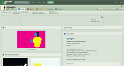 Desktop Screenshot of djmagic0.deviantart.com