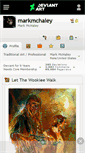Mobile Screenshot of markmchaley.deviantart.com