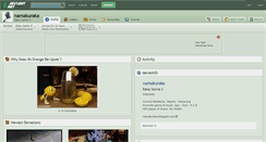Desktop Screenshot of namakuraka.deviantart.com
