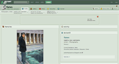 Desktop Screenshot of flames.deviantart.com