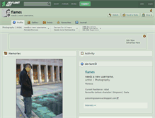Tablet Screenshot of flames.deviantart.com