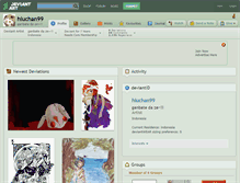 Tablet Screenshot of hiuchan99.deviantart.com