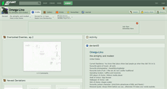 Desktop Screenshot of omega-lino.deviantart.com