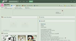 Desktop Screenshot of holy-love.deviantart.com