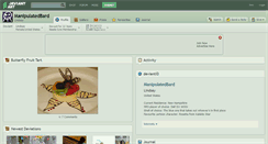 Desktop Screenshot of manipulatedbard.deviantart.com