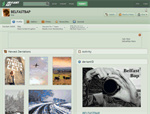 Tablet Screenshot of belfastbap.deviantart.com