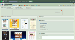 Desktop Screenshot of frozchodibos.deviantart.com