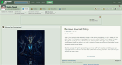 Desktop Screenshot of neko-faust.deviantart.com