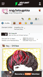 Mobile Screenshot of angysetsugekka.deviantart.com