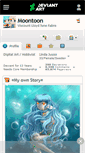 Mobile Screenshot of moontoon.deviantart.com