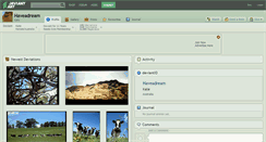 Desktop Screenshot of haveadream.deviantart.com