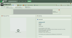 Desktop Screenshot of jadegreen09.deviantart.com