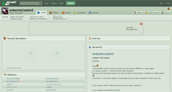 Desktop Screenshot of ambermccrackin5.deviantart.com