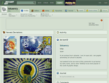 Tablet Screenshot of lokoenry.deviantart.com