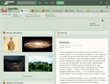 Tablet Screenshot of gaunt80.deviantart.com