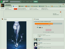 Tablet Screenshot of lun2004.deviantart.com