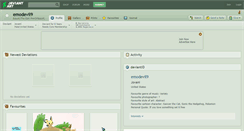 Desktop Screenshot of emodevil9.deviantart.com