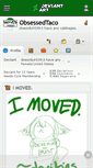 Mobile Screenshot of obsessedtaco.deviantart.com