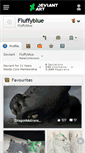 Mobile Screenshot of fluffyblue.deviantart.com