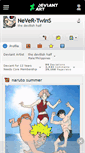 Mobile Screenshot of never-twins.deviantart.com