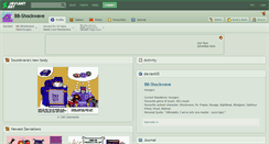 Desktop Screenshot of bb-shockwave.deviantart.com