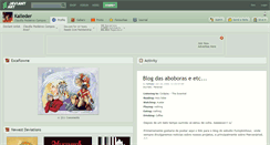 Desktop Screenshot of kalleder.deviantart.com