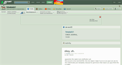 Desktop Screenshot of hinata661.deviantart.com