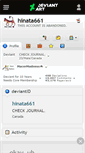 Mobile Screenshot of hinata661.deviantart.com