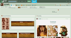 Desktop Screenshot of ammeg88.deviantart.com